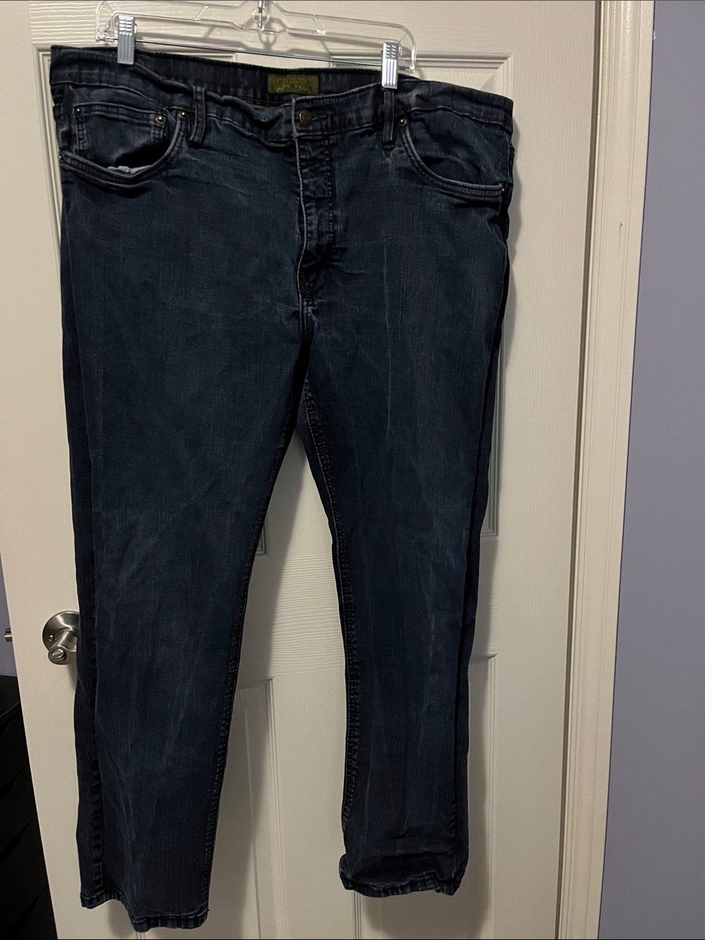 Men's Straight Jeans in Dark Blue Urban Star Casual Everyday Wear Denim